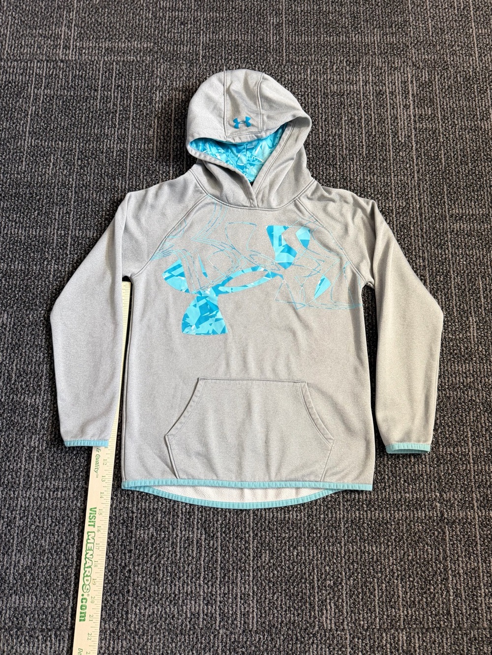 Girl's Under Armour Cold Gear Loose Fit Hoodie YLG